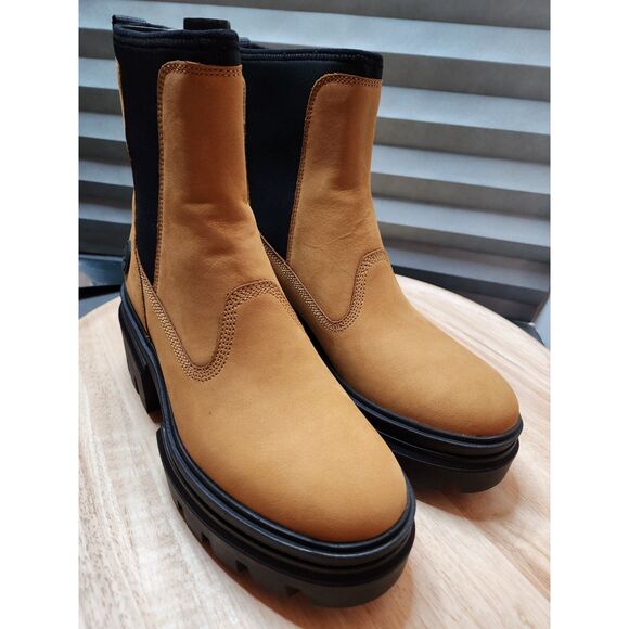 Timberland Everleigh Chelsea Boots | Women's size 8.5 | Wheat Nubuck - Picture 6 of 16
